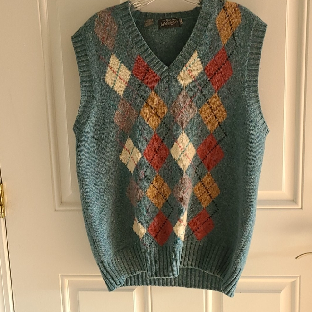 Lord & Taylor Multi-colored Sweter Vest
